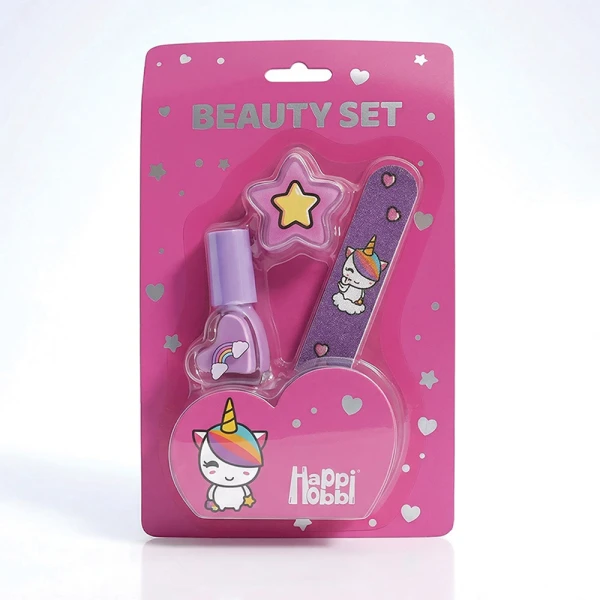 HAPPIHOBBI BEAUTY SET IN CARD SPARKLE LOVE - 4 DESIGNS