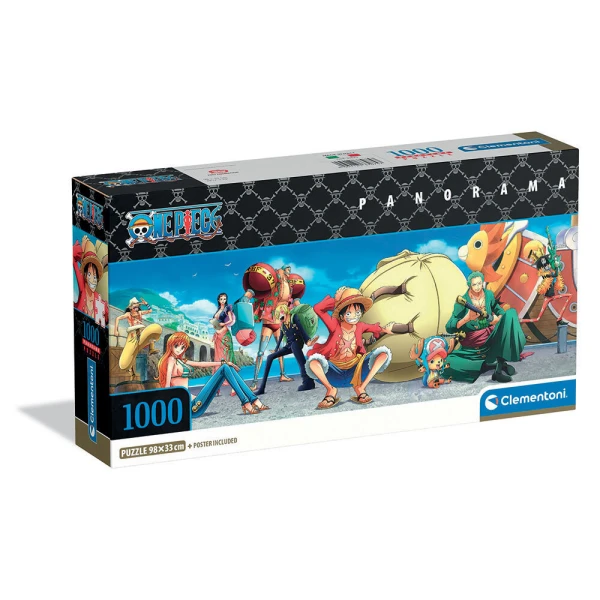CLEMENTONI PUZZLE PANORAMA ONE PIECE 1000 pcs 