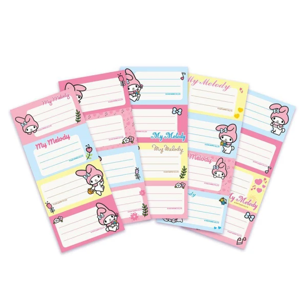 STICKER LABELS 20 pcs 5 SHEETS - MY MELODY