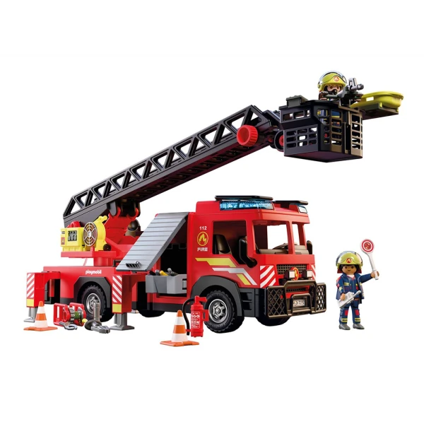 PLAYMOBIL CITY ACTION ΠΥΡΟΣΒΕΣΤΙΚΟ ΟΧΗΜΑ ΜΕ ΣΚΑΛΑ ΚΑΙ ΚΑΛΑΘΙ
