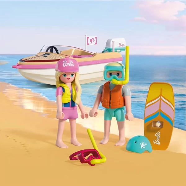 PLAYMOBIL X BARBIE ΤΑΧΥΠΛΟΟ ΣΚΑΦΟΣ