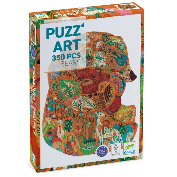 DJECO PUZZLE ART 350 pcs BEARS