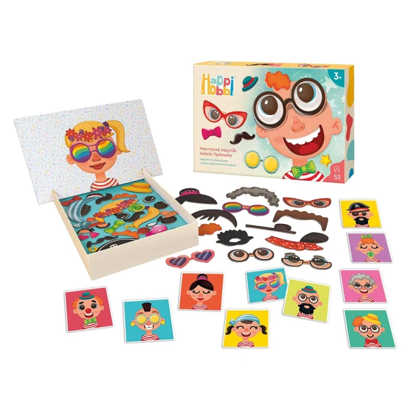HAPPIHOBBI MAGNET - ΑΣΤΕΙΑ ΠΡΟΣΩΠΑ