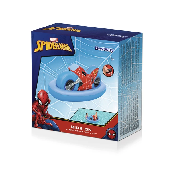 BESTWAY ΦΟΥΣΚΩΤΟ RIDE-ON 170X84 εκ. SPIDERMAN