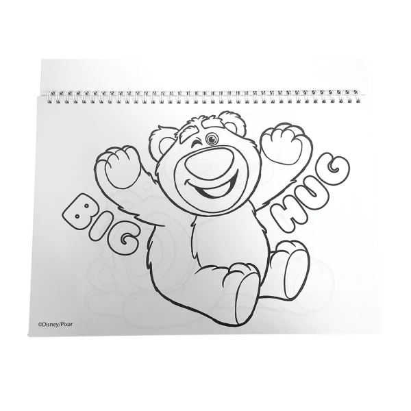 DRAWING PAD 23X33 cm 40 SHEETS AND STICKERS TOY STORY LOTSO
