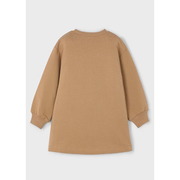 MAYORAL DRESS SWEATSHIRT CAMEL 