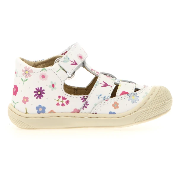 NATURINO KIDS SHOES WAD CALF PR. BONNY WHITE