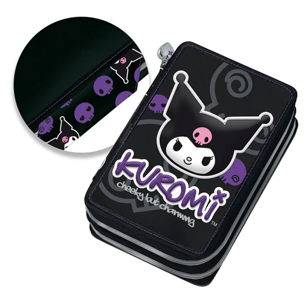 DOUBLE FILLED PENCIL CASE JOLT KUROMI