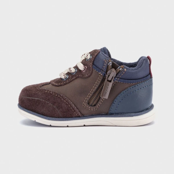 MAYORAL OUTDOOR BOOTS WITH WARM PADDING CHOCOLATE 