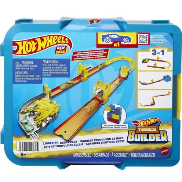 HOT WHEELS TRACK BUILDER DELUXE SET