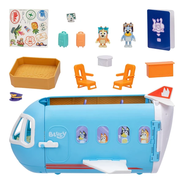 BLUEY 3 IN 1 AIRPLANE PLAYSET