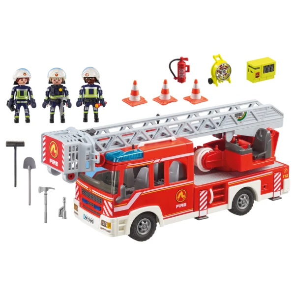 PLAYMOBIL CITY ACTION FIRE LADDER UNIT