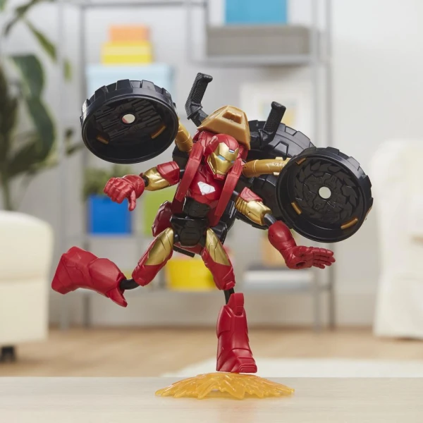 MARVEL AVENGERS BEND AND FLEX FLEX RIDER IRON MAN