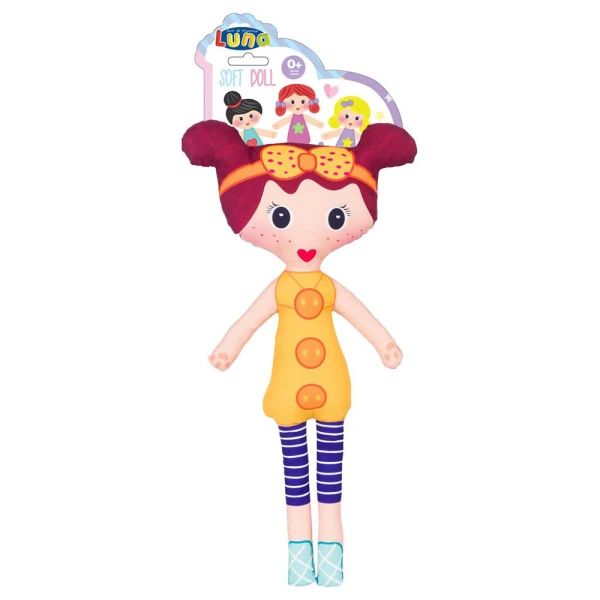 LUNA FABRIC DOLL 50 cm - 5 DESIGNS