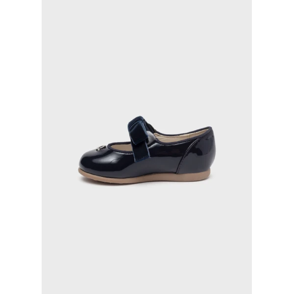 MAYORAL TOGGLE PATENT LEATHER SHOES NAVY BLUE