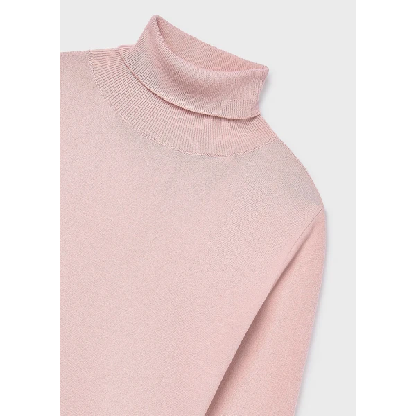 MAYORAL TURTLENECK KNITTED BASIC PINK 