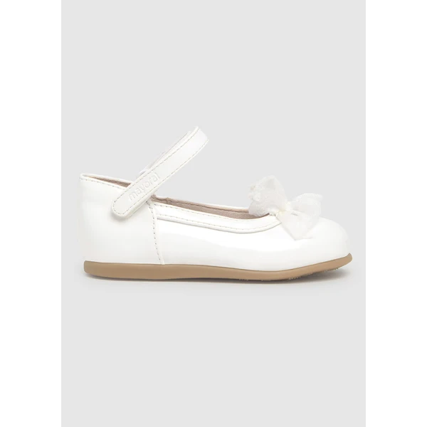 MAYORAL MARY JANE SHOES PATENT LEATHER  WHITE 