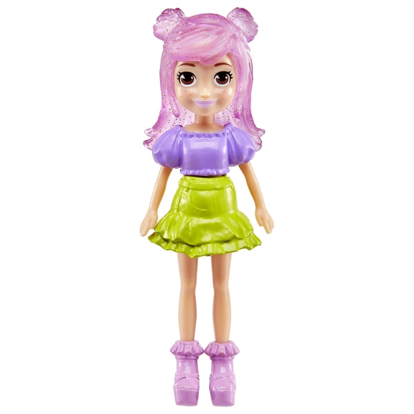 POLLY POCKET NEW DOLL WITH FASHION MINI PACK AZURE BLOUSE