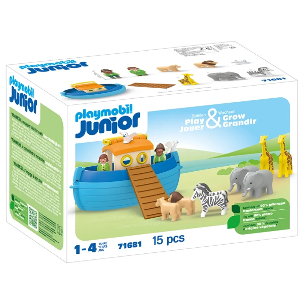 PLAYMOBIL JUNIOR Η ΚΙΒΩΤΟΣ ΤΟΥ ΝΩΕ