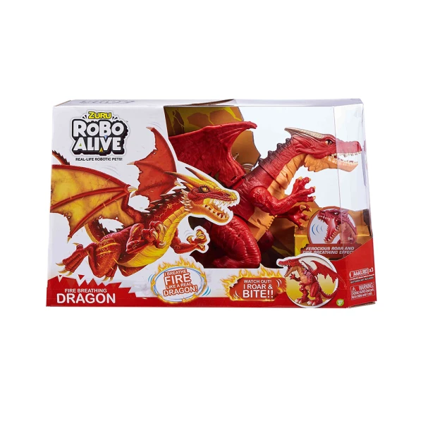 ZURU ROBO ALIVEROBOTIC DRAGON RED