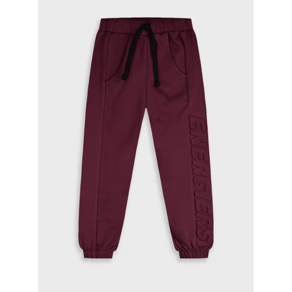 ENERGIERS TROUSERS BURGUNDY