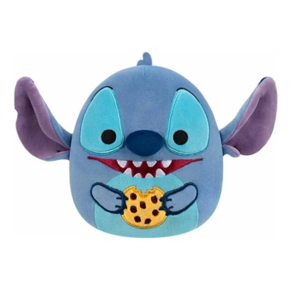 SQUISHMALLOWS DISNEY STITCH PLUSH 16 cm - STITCH WITH COOKIE