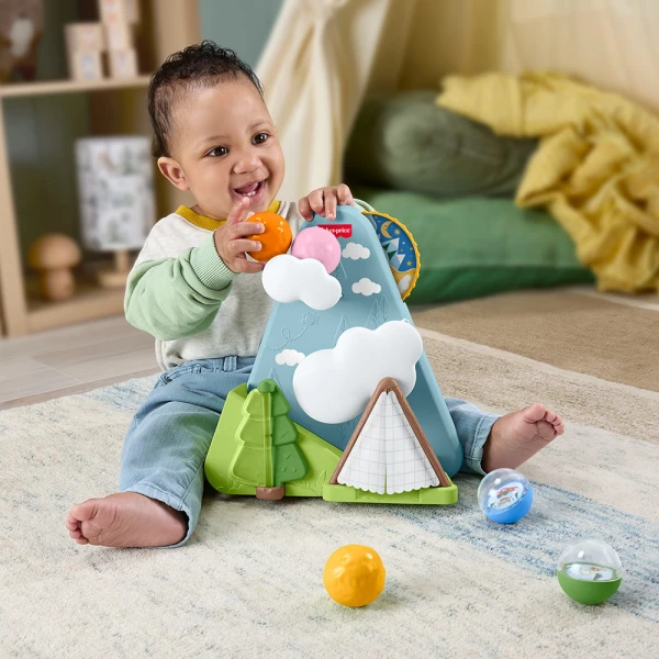 FISHER PRICE ΠΑΙΧΝΙΔΙ ΔΡΑΣΤΗΡΙΟΤΗΤΩΝ ΒΟΥΝΟ ΜΕ ΜΠΑΛΙΤΣΕΣ