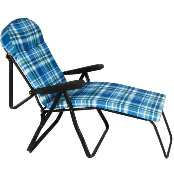 ESCAPE ARMCHAIR WITH 7 POSITIONS AND BLACK FRAME