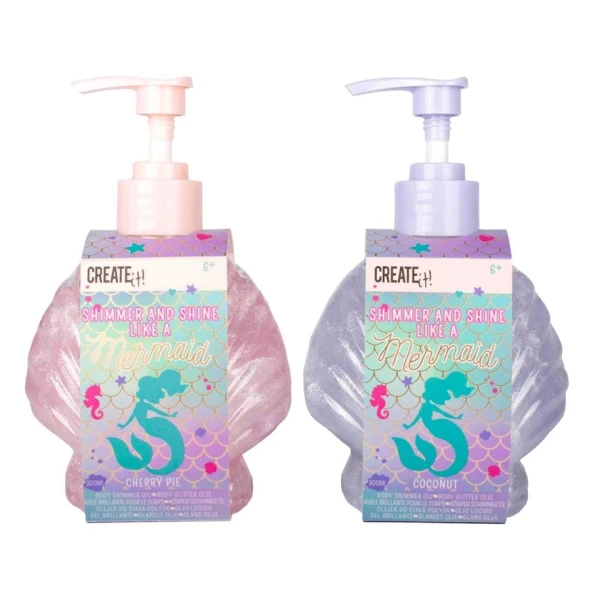 CREATE IT! MERMAID BODY SHIMMER - 2 ΣΧΕΔΙΑ