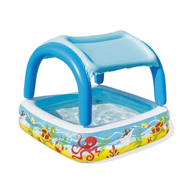 BESTWAY CANOPY PLAY POOL 140X140X114 cm 