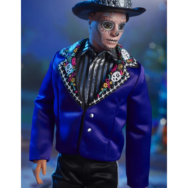 BARBIE COLLECTIBLE DOLL KEN DIA DE LOS MUERTOS 