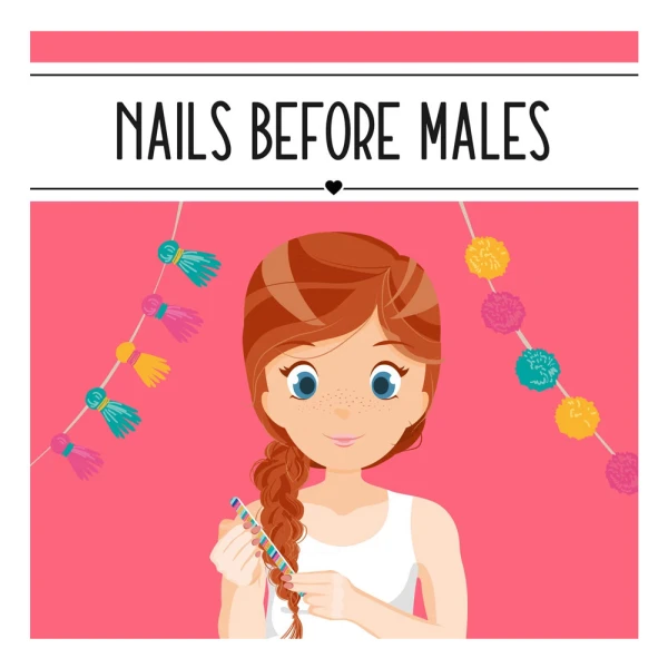 LEGAMI NAILS BEFORE MALES - NAIL FILE SET - LLAMA