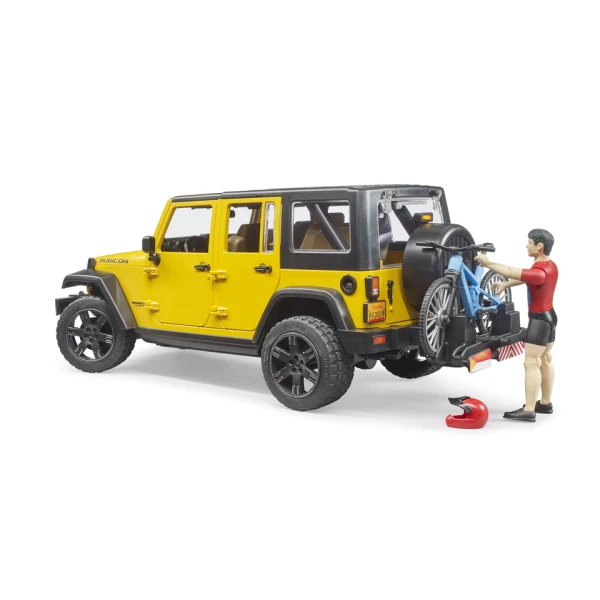 BRUDER ΑΥΤΟΚΙΝΗΤΟ JEEP RUBICON ΜΕ ΠΟΔΗΛΑΤΟ ΚΑΙ ΑΝΑΒΑΤΗ