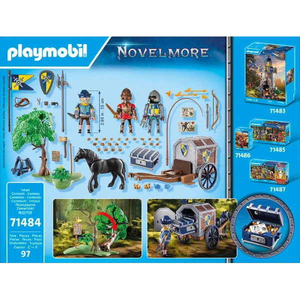 PLAYMOBIL NOVELMORE ΛΗΣΤΕΙΑ ΕΜΠΟΡΙΚΗΣ ΑΜΑΞΑΣ