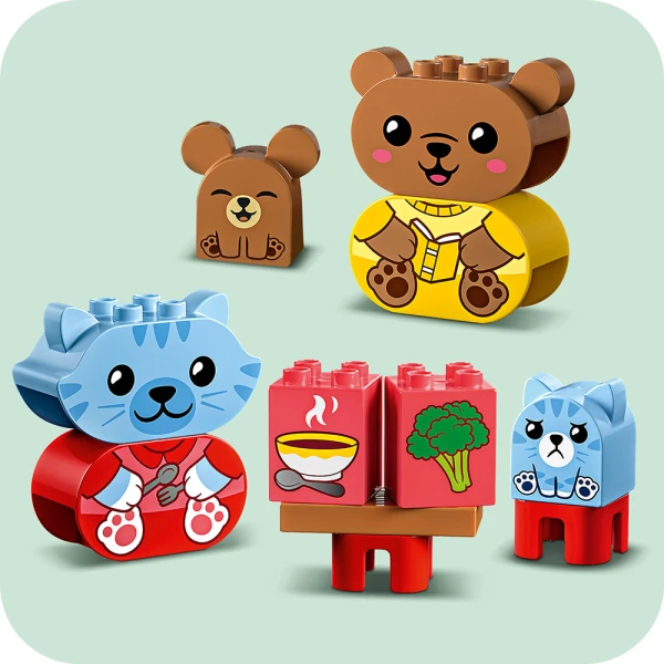 LEGO® DUPLO® MY FIRST ΚΑΘΗΜΕΡΙΝΕΣ ΡΟΥΤΙΝΕΣ: ΦΑΓΗΤΟ & ΎΠΝΟΣ