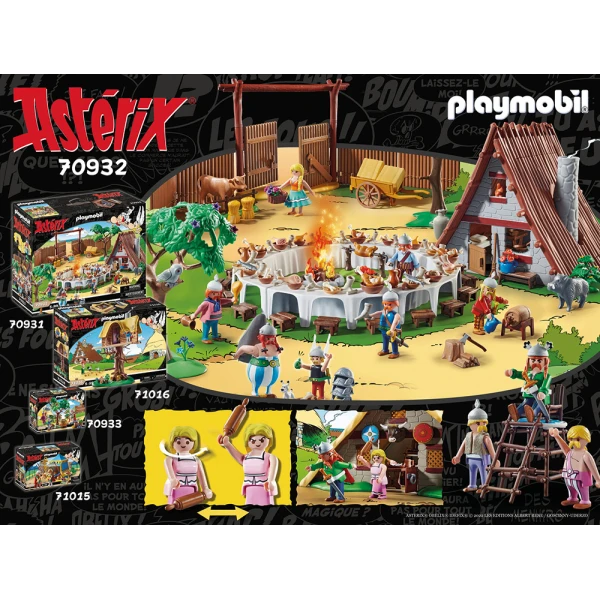 PLAYMOBIL ASTERIX Η ΚΑΛΥΒΑ ΤΟΥ ΑΡΧΗΓΟΥ ΜΑΖΕΣΤΙΞ