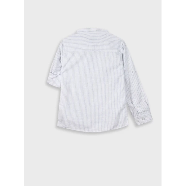 ENERGIERS SHIRT STRIPPED PRINT