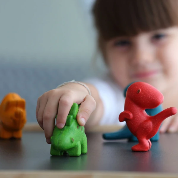 PLAN TOYS ΞΥΛΙΝΟΣ ΣΤΕΓΟΣΑΥΡΟΣ