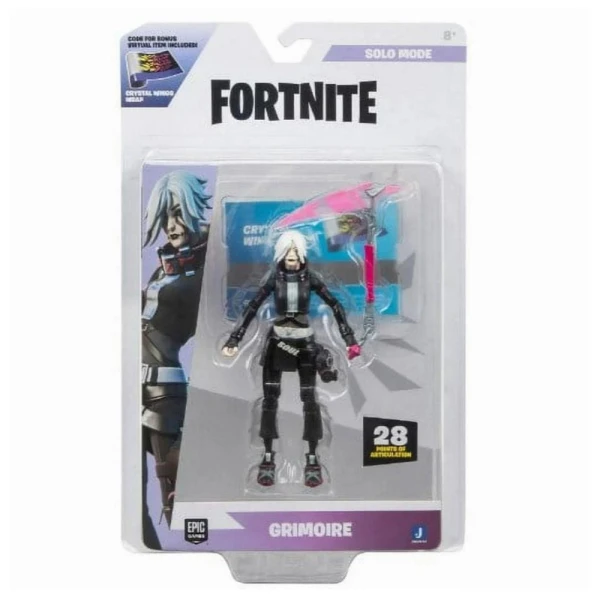 FORTNITE SINGLE FIGURE 10cm. W24 - GRIMOIRE