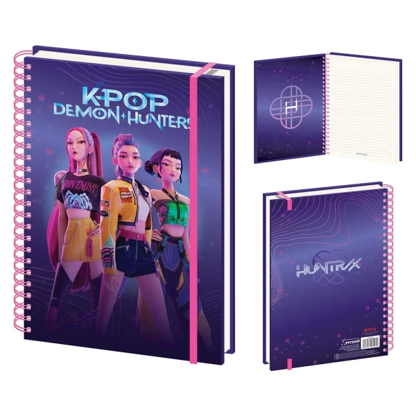 K-POP DEMON HUNTERS HUNTRIX Α4 ΣΗΜΕΙΩΜΑΤΑΡΙΟ