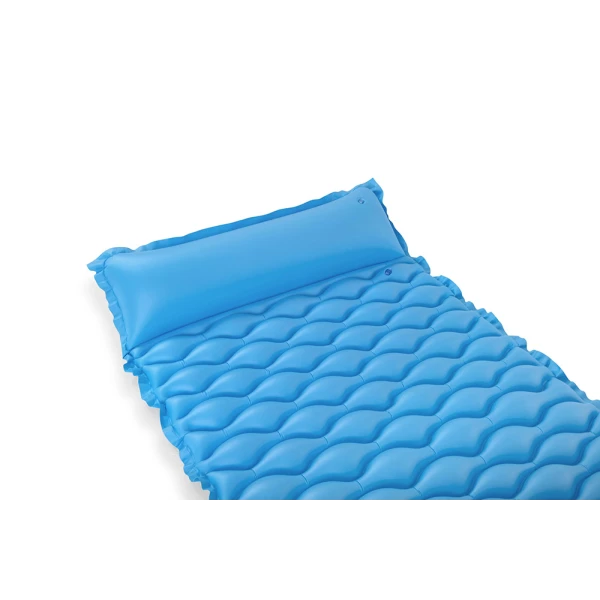 BESTWAY INFLATABLE SEA MATTRESS 213Χ86 cm FLOAT \'N ROLL BLUE