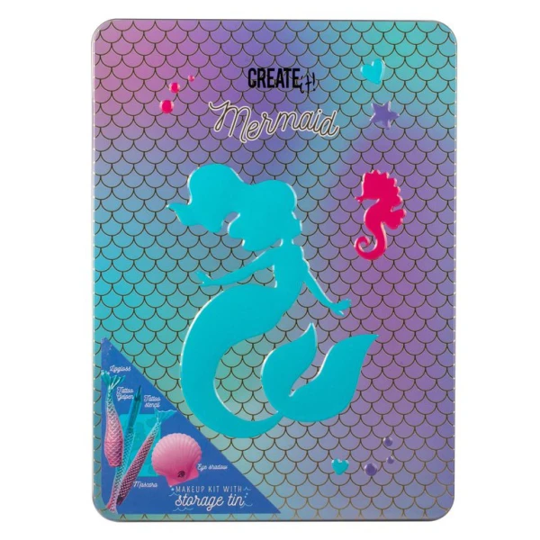 CREATE IT! MERMAID TIN MAKEUP KIT