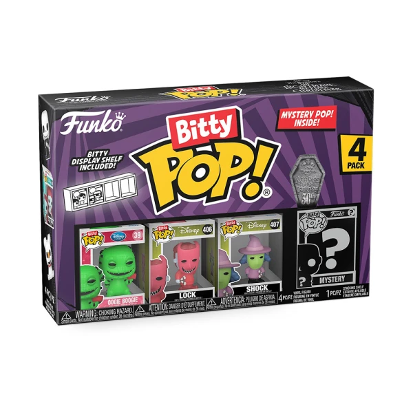 FUNKO BITTY POP! DISNEY NIGHTMARE BEFORE CHRISTMAS 30th ΦΙΓΟΥΡΕΣ ΒΙΝΥΛΙΟΥ OOGIE BOOGIE