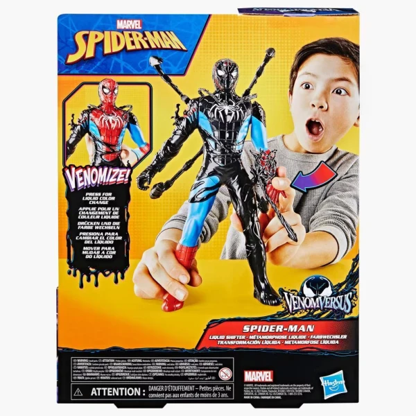 MARVEL SPIDERMAN VENOMVERSUS LIQUID SHIFTER ΦΙΓΟΥΡΑ SPIDERMAN ΜΕ ΑΞΕΣΟΥΑΡ
