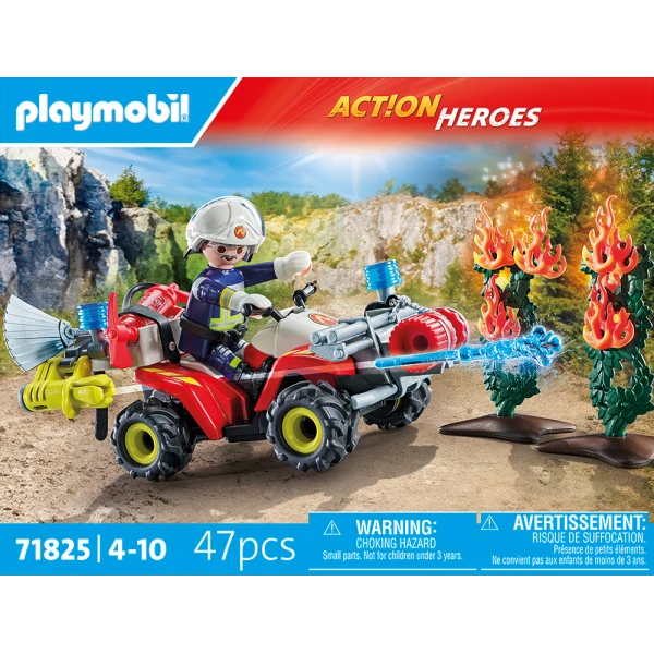 PLAYMOBIL ACTION HEROES ΠΥΡΟΣΒΕΣΤΗΣ ΜΕ ΓΟΥΡΟΥΝΑ