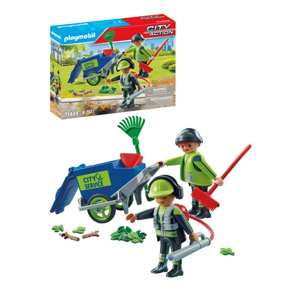 PLAYMOBIL CITY ACTION ΟΔΟΚΑΘΑΡΙΣΤΕΣ