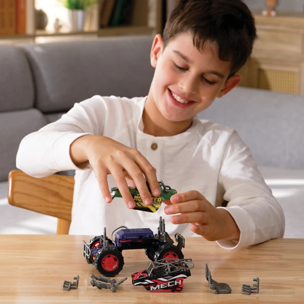 EXOST BUILD 2 DRIVE DELUXE SET (MIGHTY CRAWLER) REMOTE CONTROL & ASSEMBLED RACE CAR 