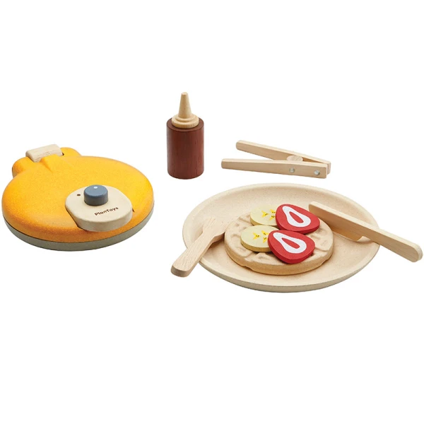 WOODEN GAME PLAN TOYS WAFFLES MACHINE