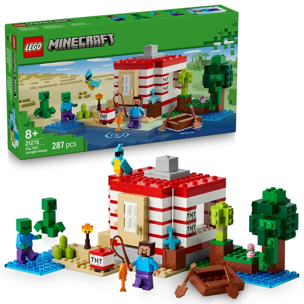 LEGO® MINECRAFT® ΤΟ ΣΠΙΤΙ-ΔΥΝΑΜΙΤΗΣ ΣΤΗ ΖΟΥΓΚΛΑ