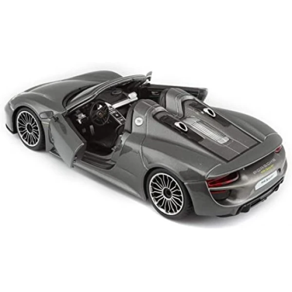 BBURAGO 1:24 PORSCHE 918 SPYDER GREY